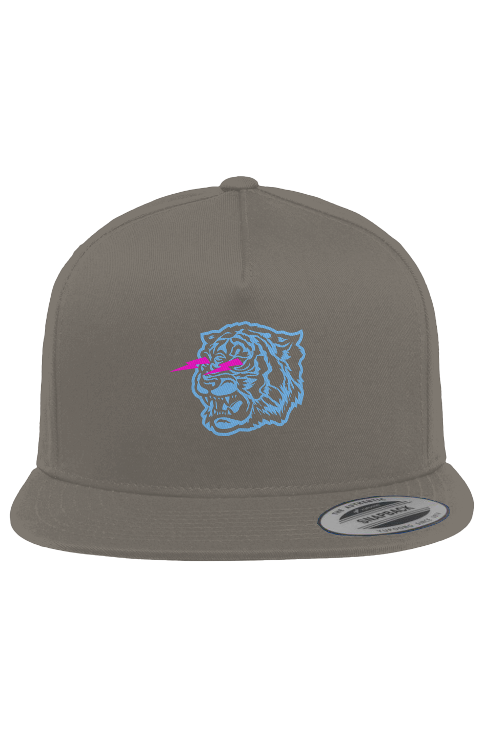 5-Panel Tiger Icon Blue