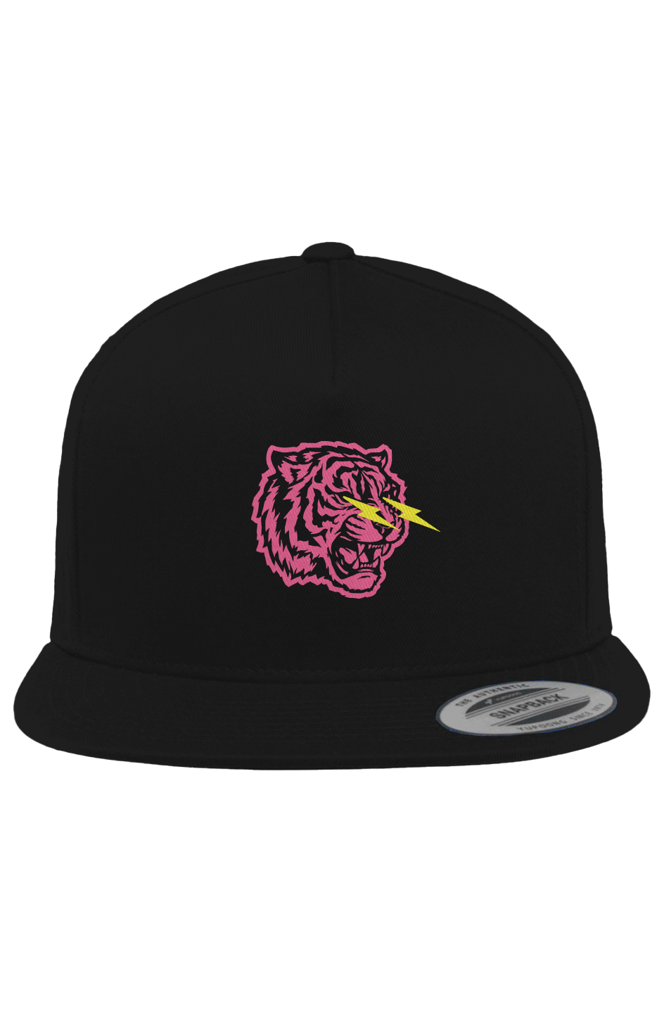 Tiger 5 Panel Cap Pink