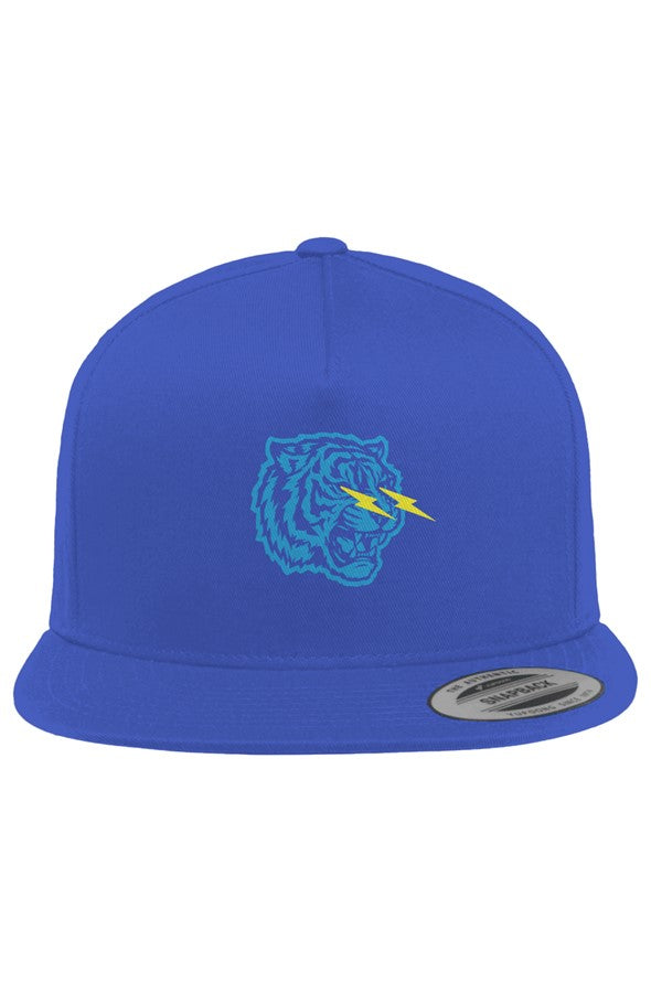 Tiger 5 Panel Cap Blue