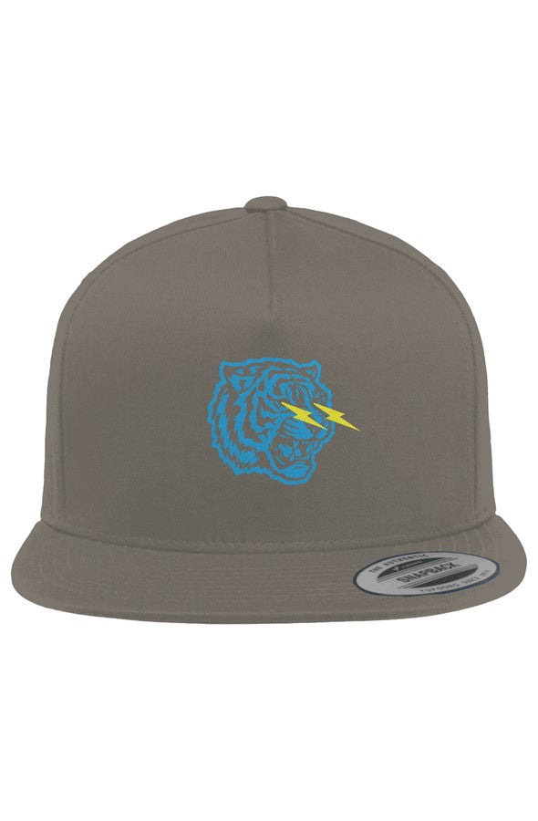 Tiger 5 Panel Cap Blue
